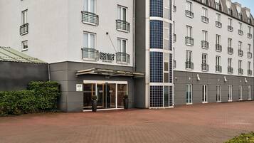 Fassade der Unterkunft