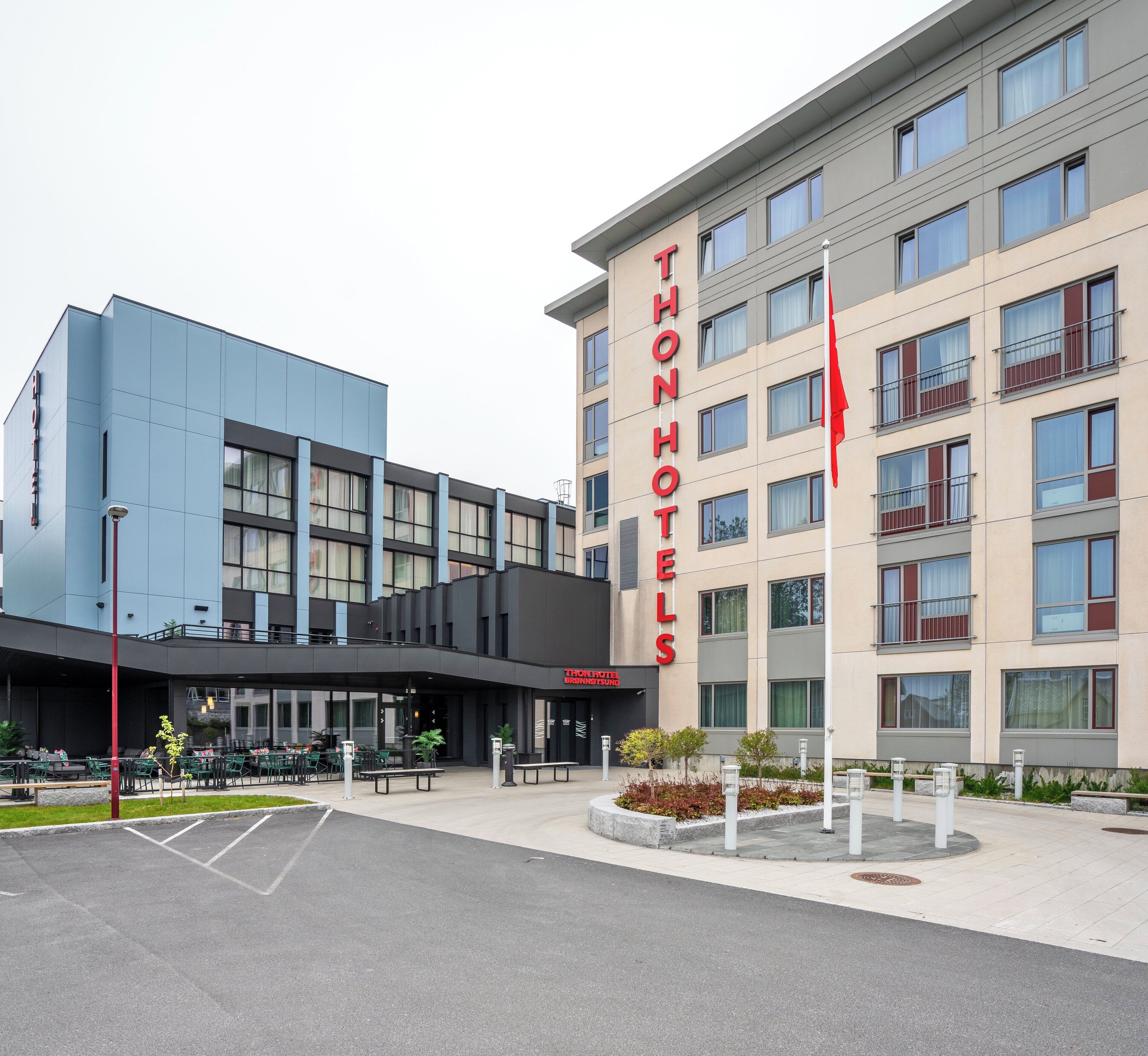 Majoituspaikan sisäänkäynti