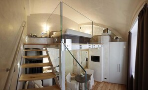 Junior Duplex | Down comforters, Select Comfort beds, minibar, in-room safe - Hotel Parco Borromeo (Cesano Maderno)