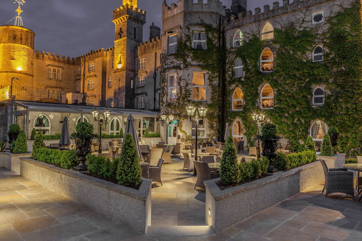 front of property – evening/night