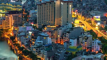 Front of property – evening/night