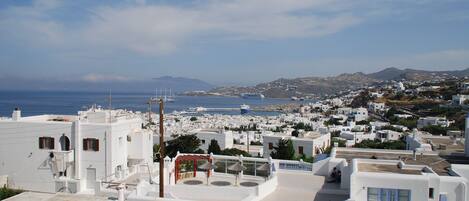 Blick von der Unterkunft