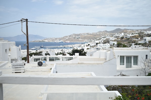 Chambre Signature avec lits jumeaux, vue sur la mer | Vue du balcon