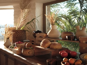 Frokostbuffé er inkludert hver dag