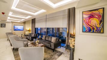 Sitzecke in der Lobby