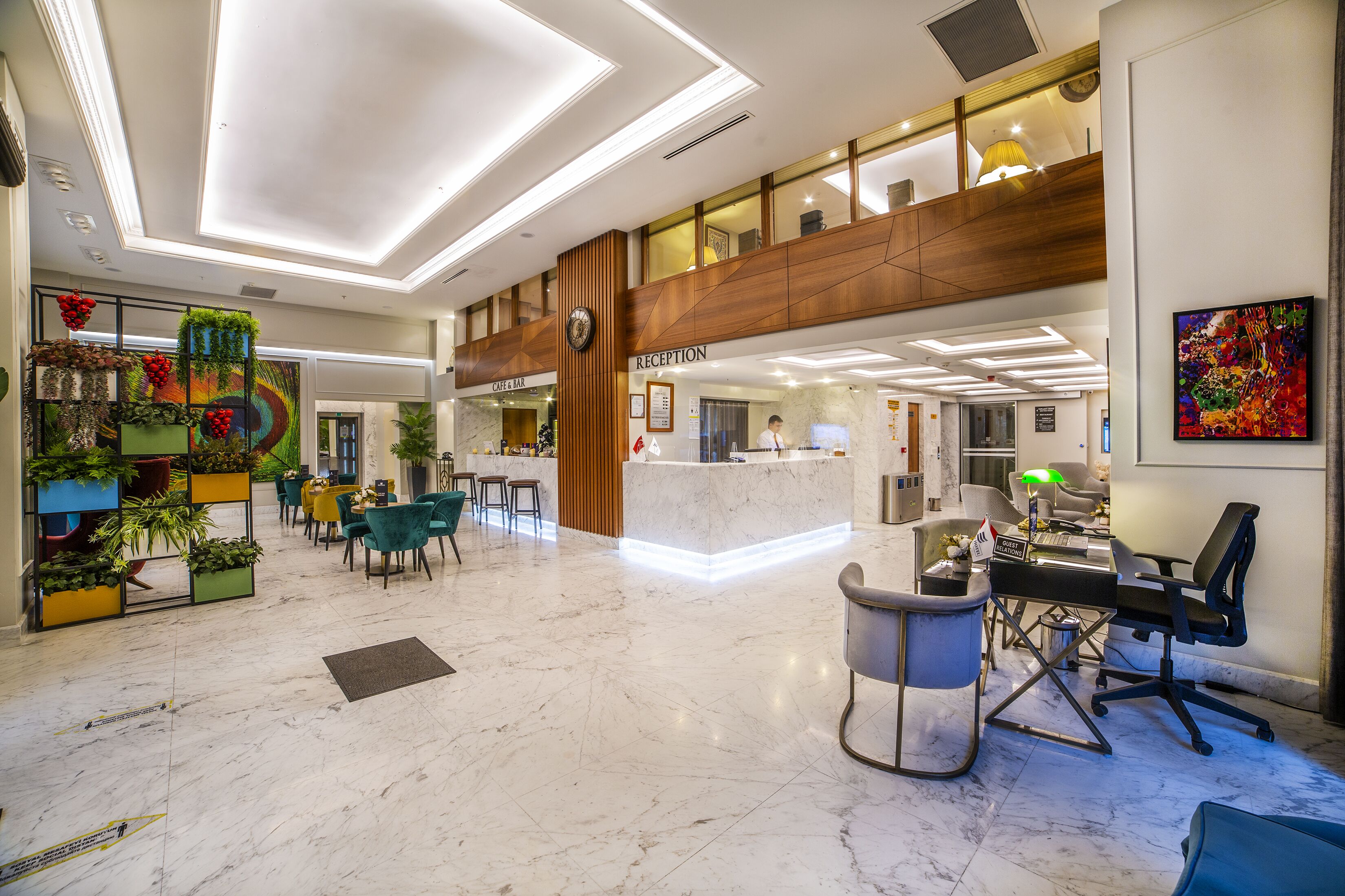 منطقة الاستقبال