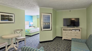 Junior Suite, 1 King Bed with Sofa bed | In-room safe, desk, iron/ironing board, cribs/infant beds