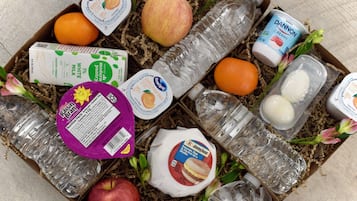 Free daily on-the-go breakfast
