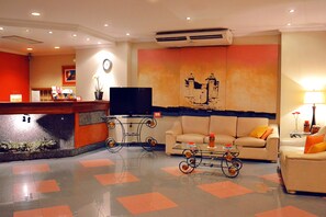 Sitzecke in der Lobby