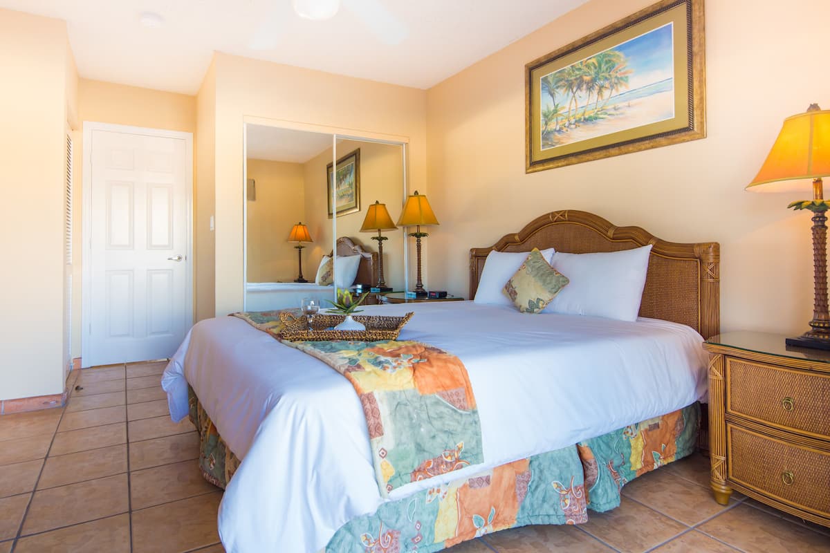 In-room safe, blackout drapes, iron/ironing board, bed sheets