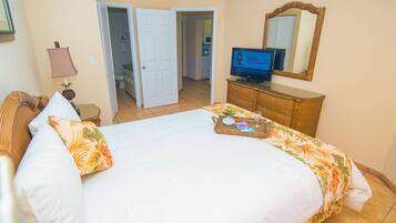 In-room safe, blackout drapes, iron/ironing board, bed sheets