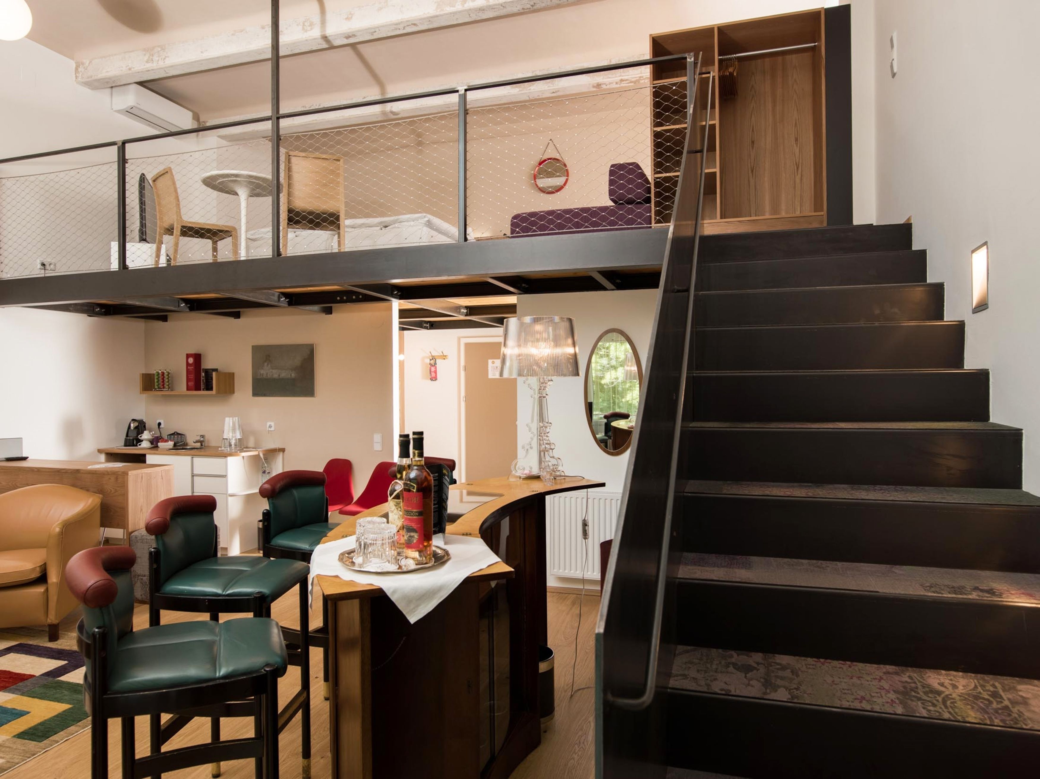 loft suite | in-room dining