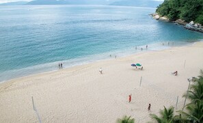 Private beach nearby, beach bar