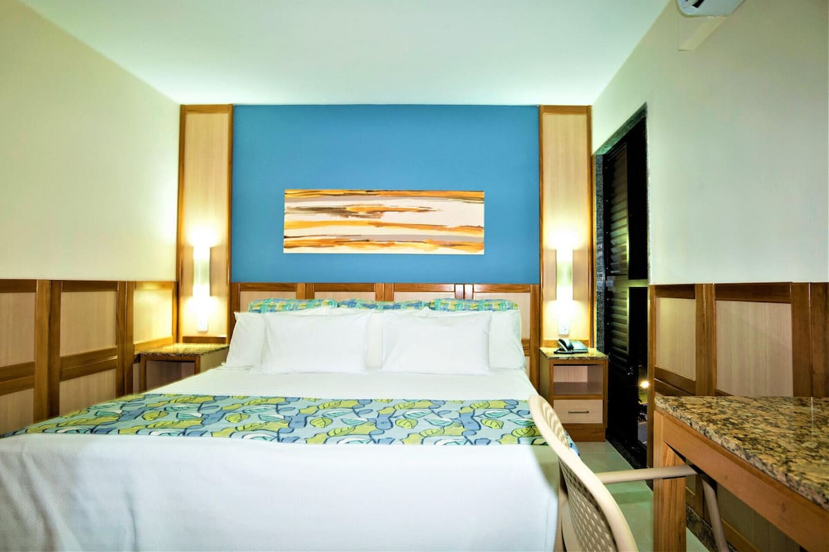 Minibar, in-room safe, desk, blackout drapes