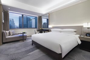 Minibar, in-room safe, desk, blackout curtains