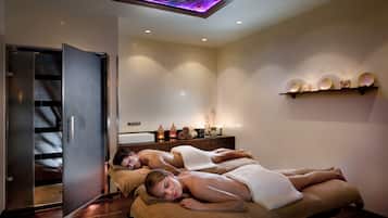 Couples treatment room(s), sauna, hot tub, Turkish bath/hammam
