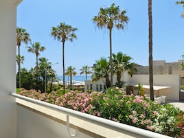 Deluxe Double Room, Partial Sea View | Balcony view