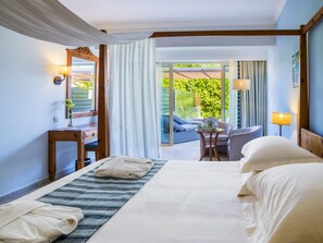 Junior-Suite, eigener Pool (Fisherman's) | Hochwertige Bettwaren, Zimmersafe, schallisolierte Zimmer, Bettwäsche