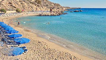 Plage à proximité, navette gratuite vers la plage, chaises longues
