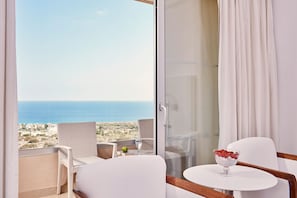Standard Double or Twin Room, Partial Sea View | View from room