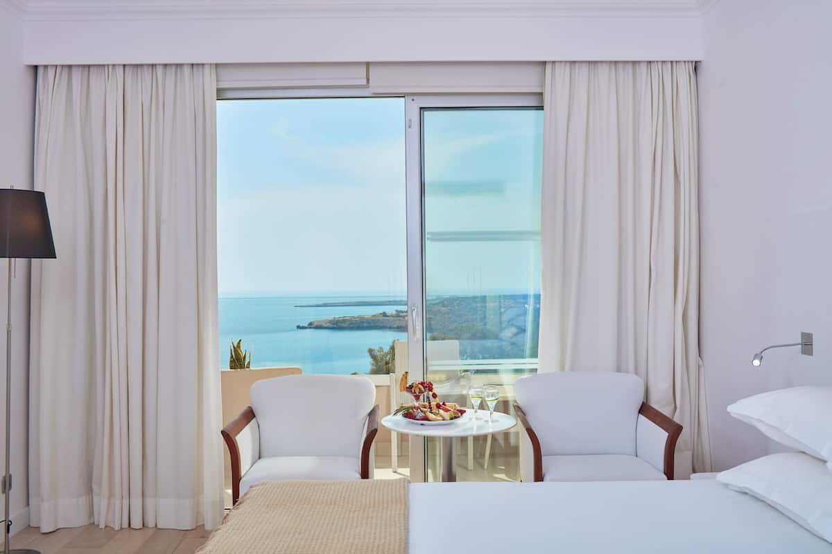 standard double or twin room, sea view | view from room