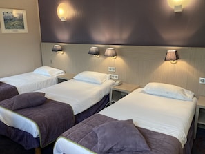Premium bedding, pillow-top beds, in-room safe, individually decorated