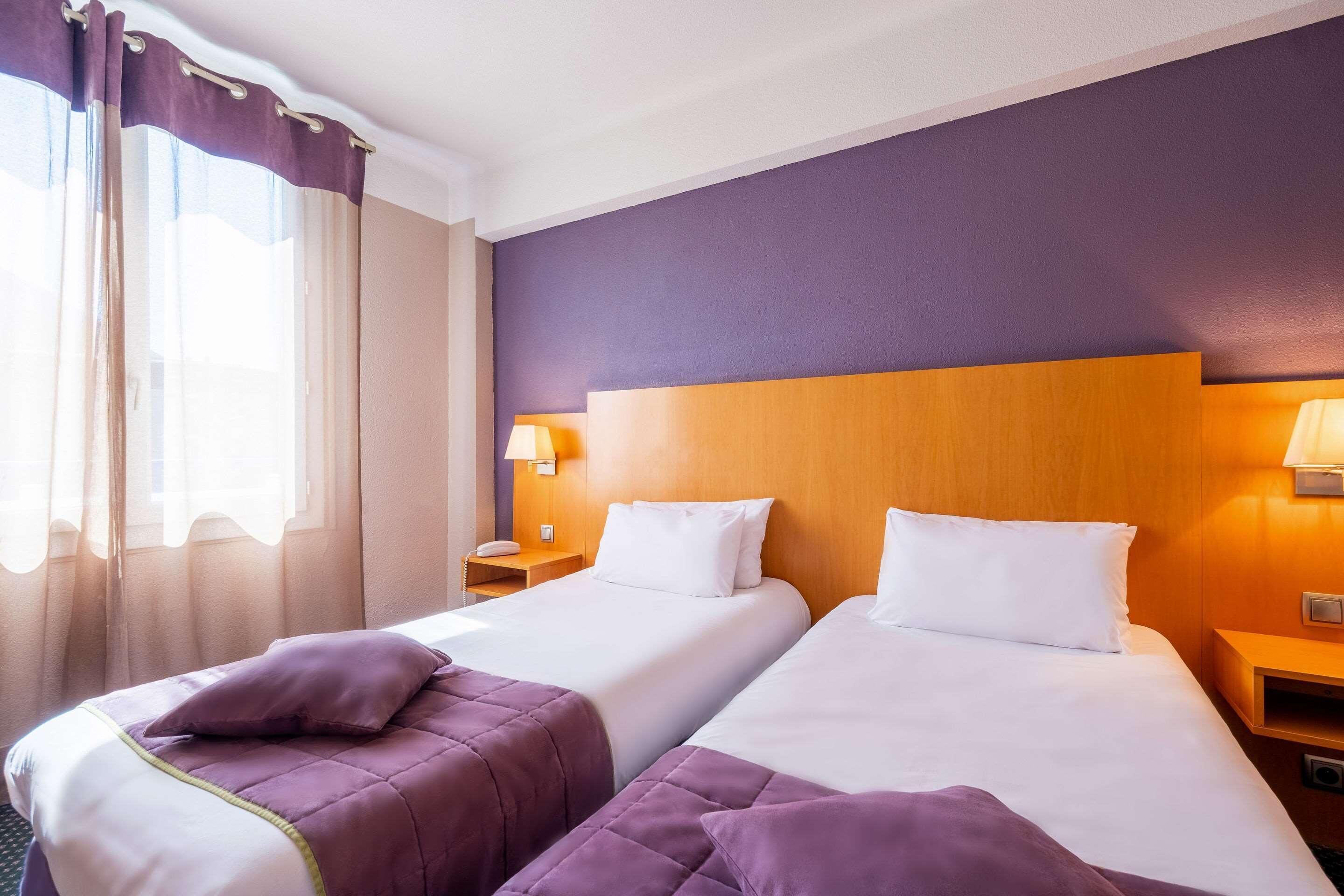 Premium bedding, pillow-top beds, in-room safe, individually decorated