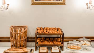 Daily buffet breakfast (EUR 20 per person)