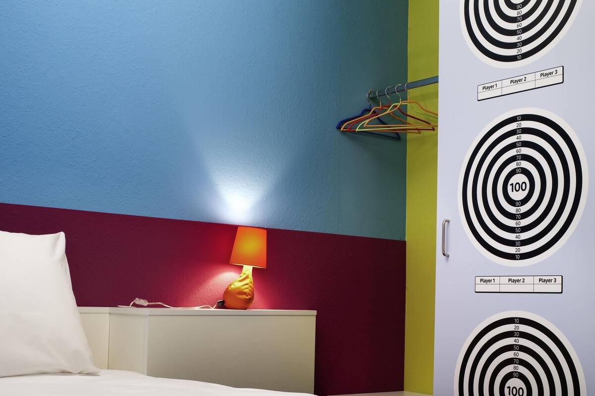 Standard Suite, 2 Double Beds, Connecting Rooms | Desk, iron/ironing board (on request), WiFi (free), bed sheets