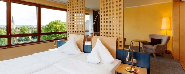 防过敏的被褥、客房内保险箱、遮光窗帘、隔音