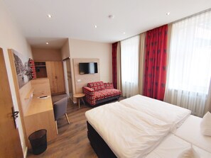 Superior Double Room | Hypo-allergenic bedding, in-room safe, desk, free WiFi