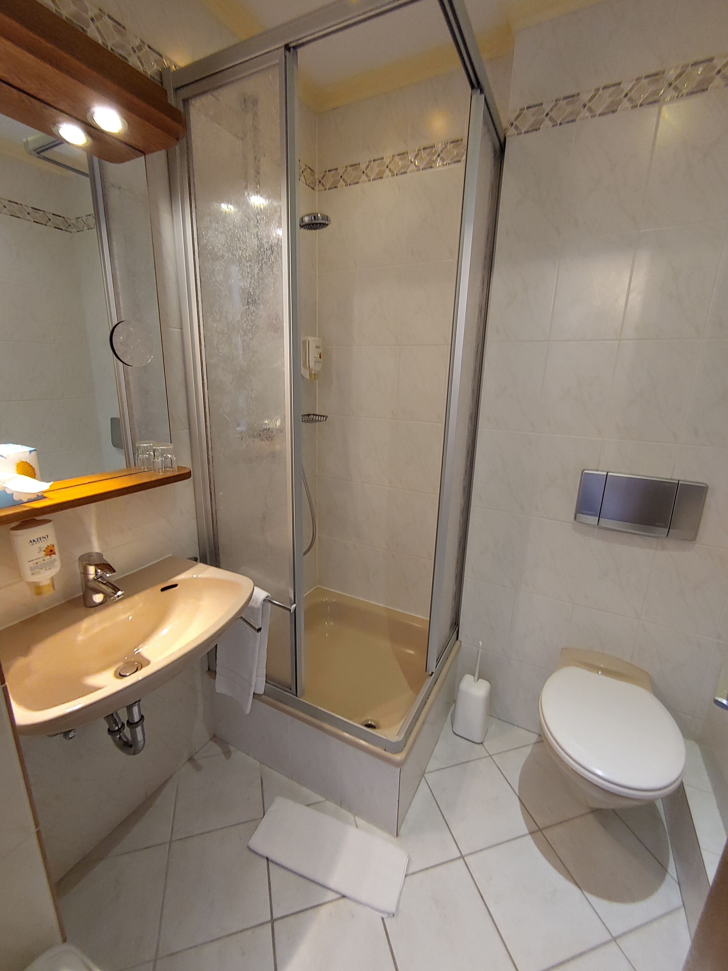 standard single room, 1 single bed | bathroom shower