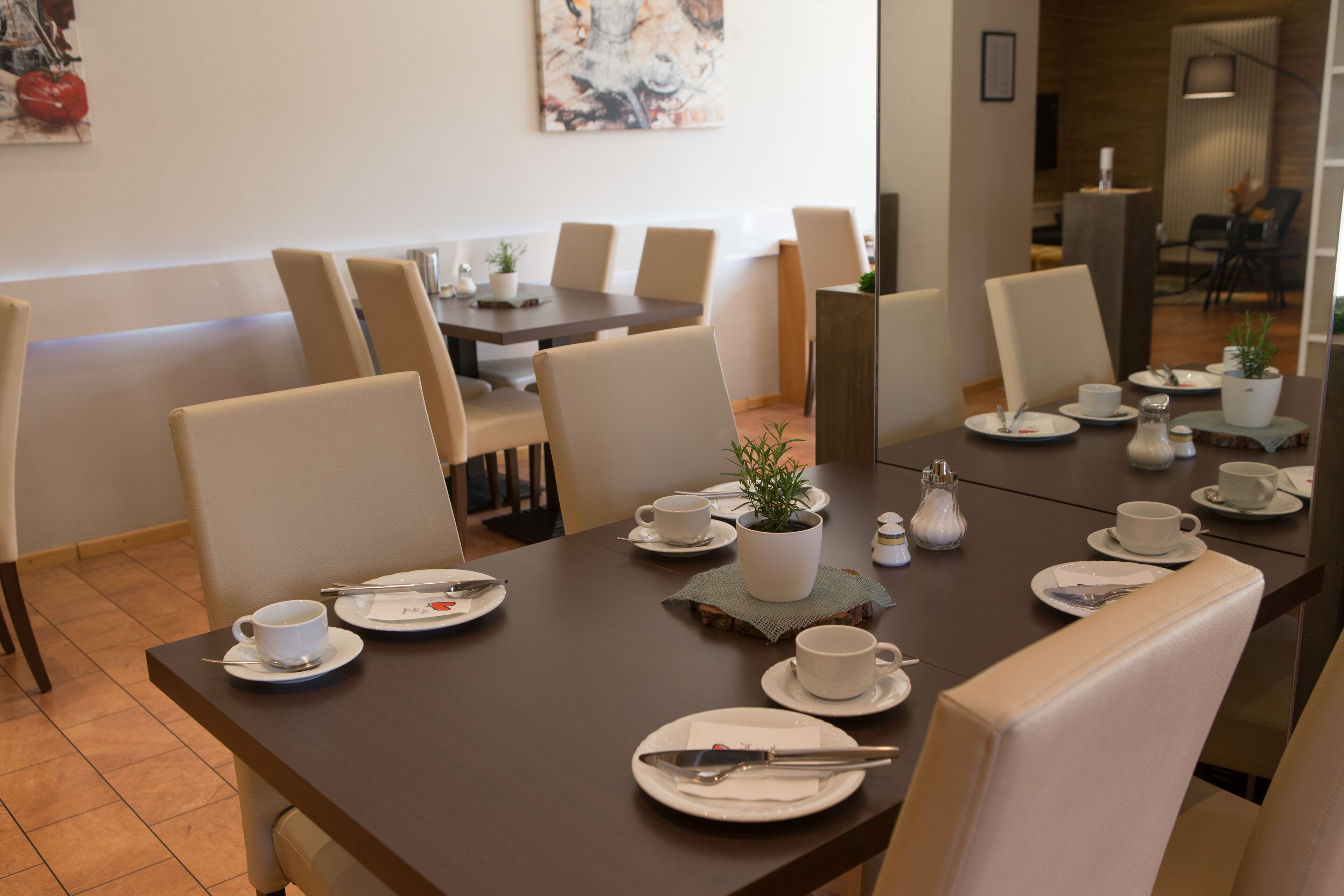 Daily buffet breakfast (EUR 17 per person)