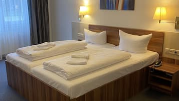 Desk, soundproofing, cots/infant beds, rollaway beds