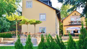 Fassade der Unterkunft