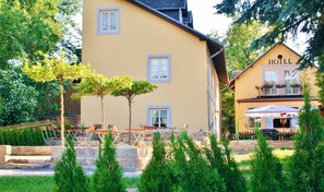 Voorkant van accommodatie