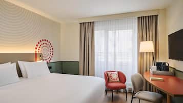 Literie de qualité supérieure, surmatelas, minibar