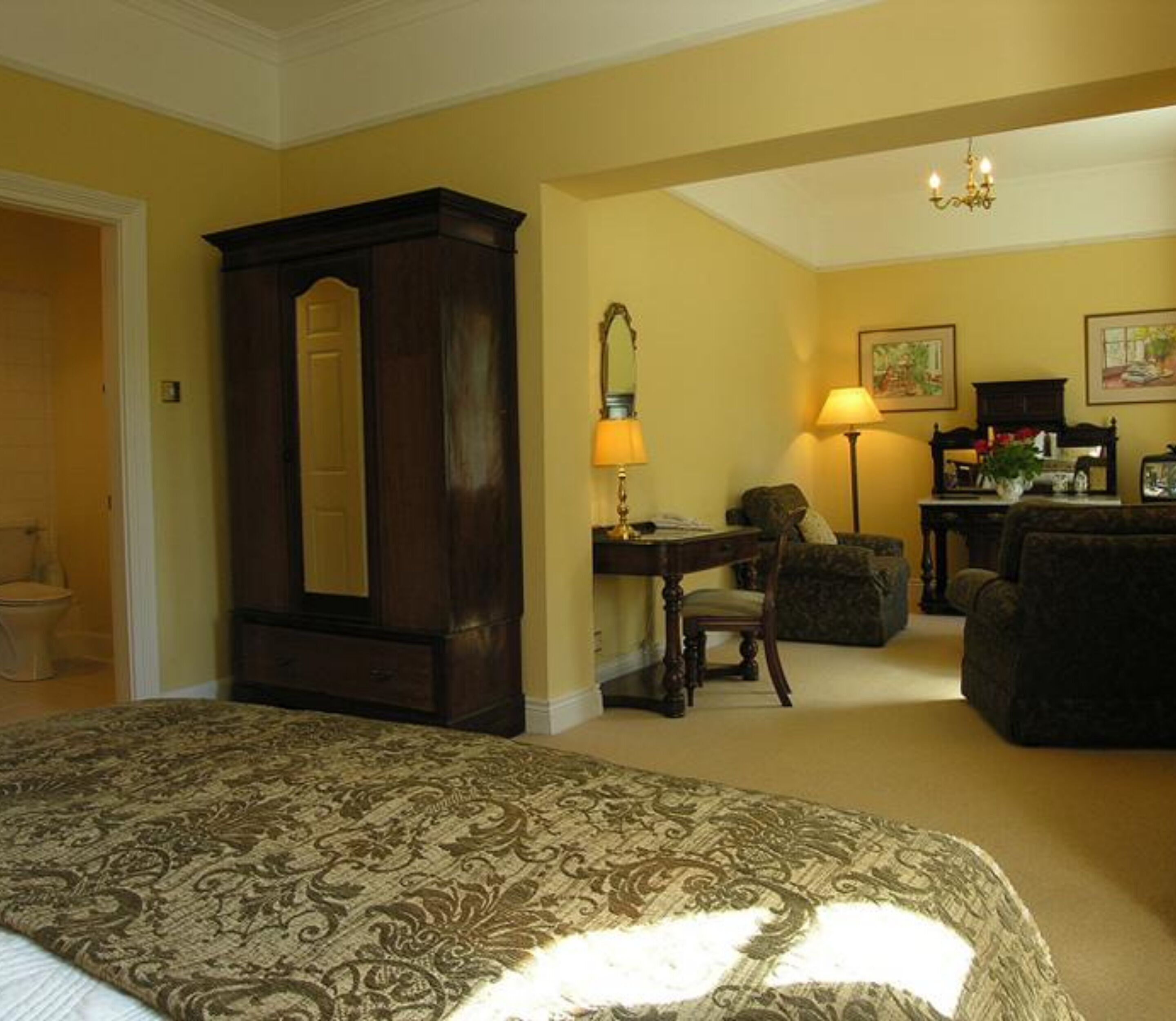 premium bedding, in-room safe, desk, iron/ironing board