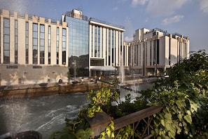 Vue depuis l’hébergement