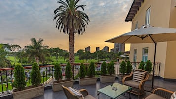 Vista del balcón