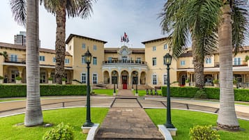 Voorkant van accommodatie