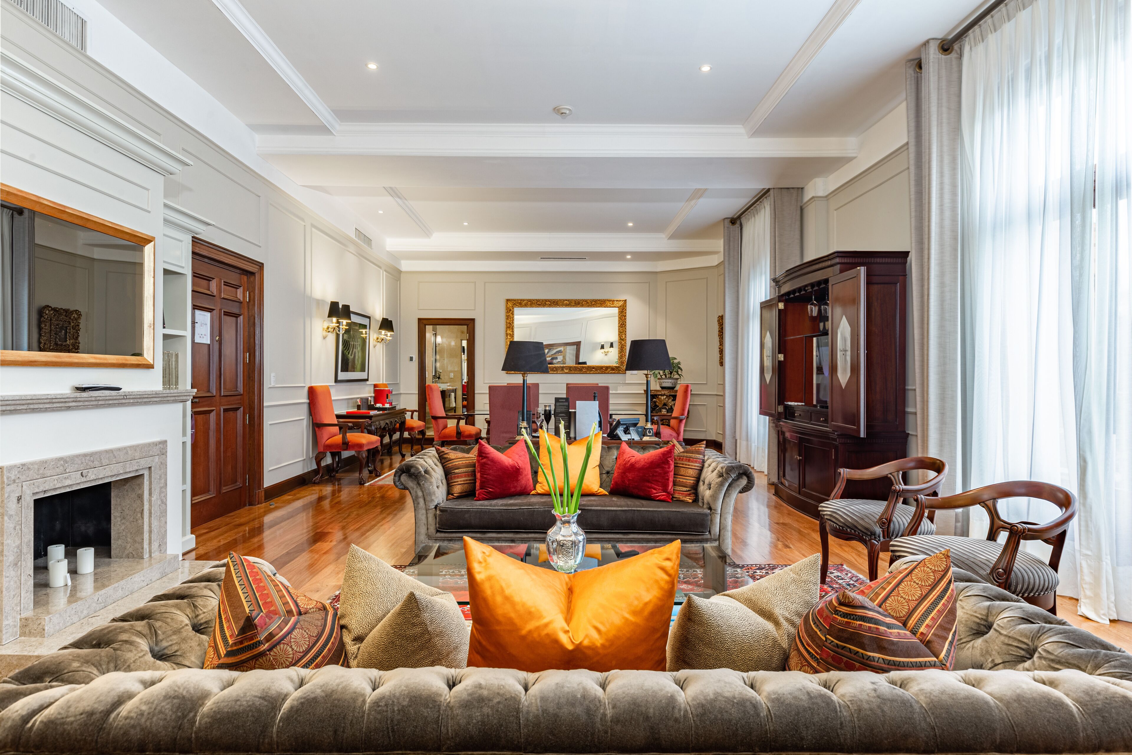 presidential suite golf view | 1 bedroom, premium bedding, down duvets, minibar