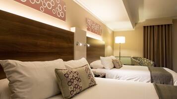 Premium bedding, in-room safe, individually decorated, desk