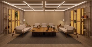 Kawasan tempat duduk lobi