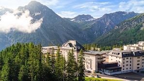 Blick auf die Berge