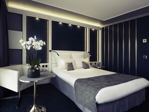 Chambre Double Supérieure, 1 lit double | Literie hypoallergénique, minibar, coffres-forts dans les chambres