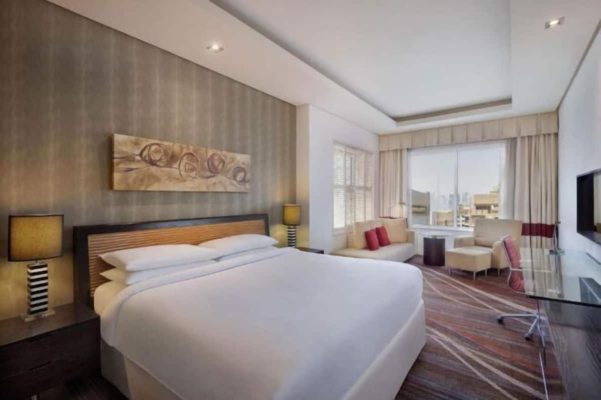 1 dormitorio, ropa de cama de alta calidad, minibar y caja fuerte