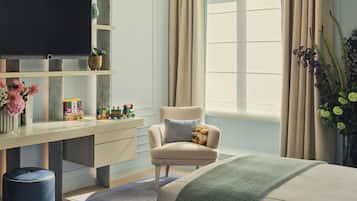 Camera Deluxe | Lenzuola Frette, biancheria da letto di alta qualità, minibar