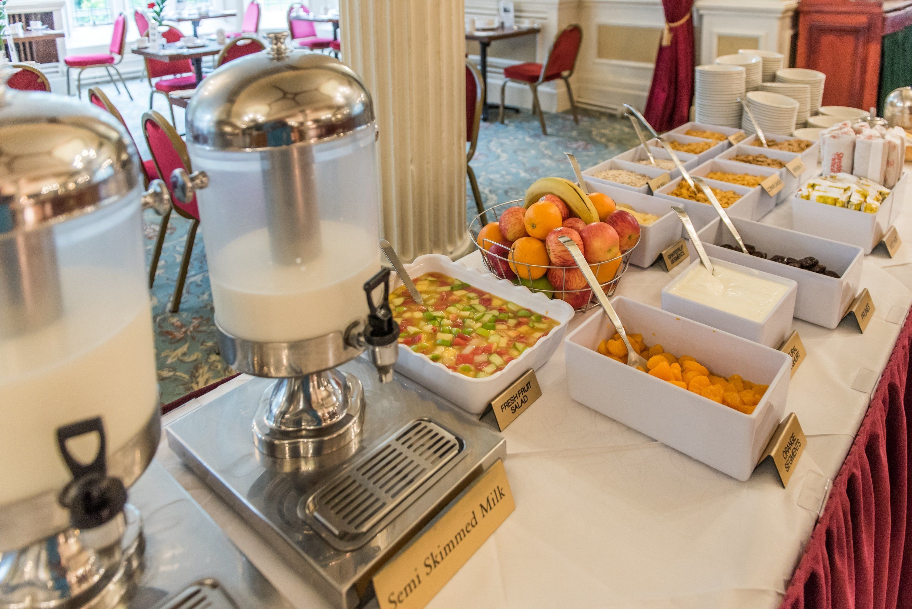 Se ofrece un desayuno inglés (14.95 GBP por persona)