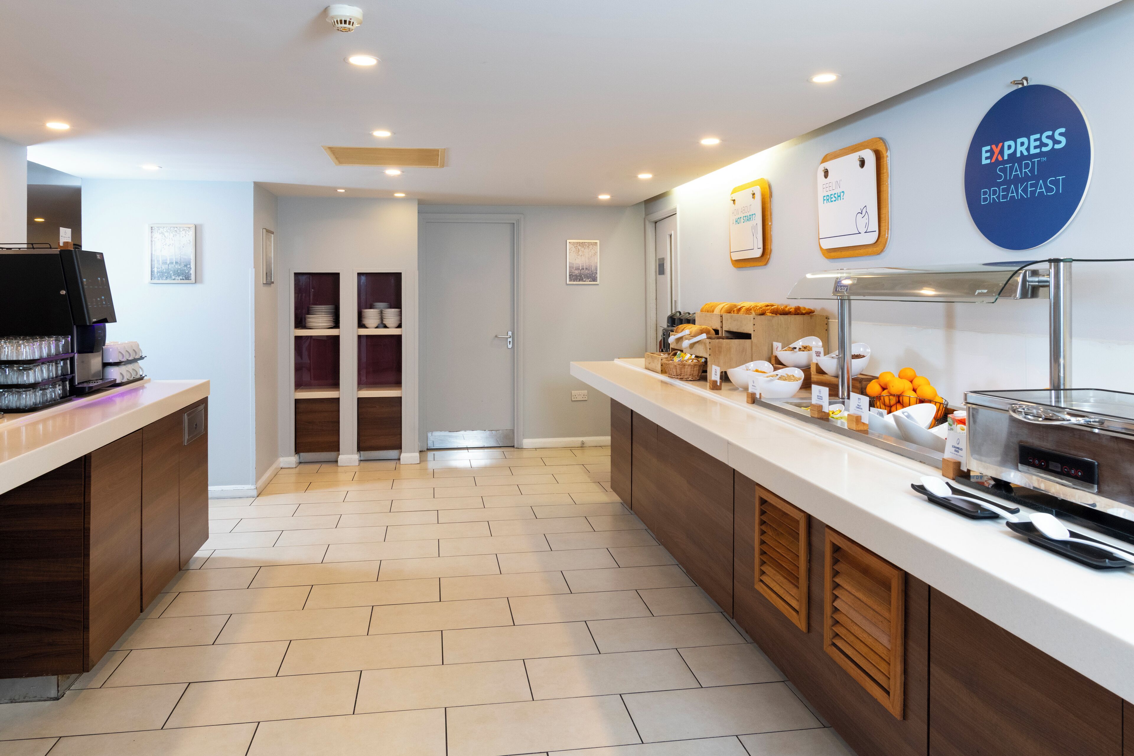 Frokostbuffé er inkludert hver dag